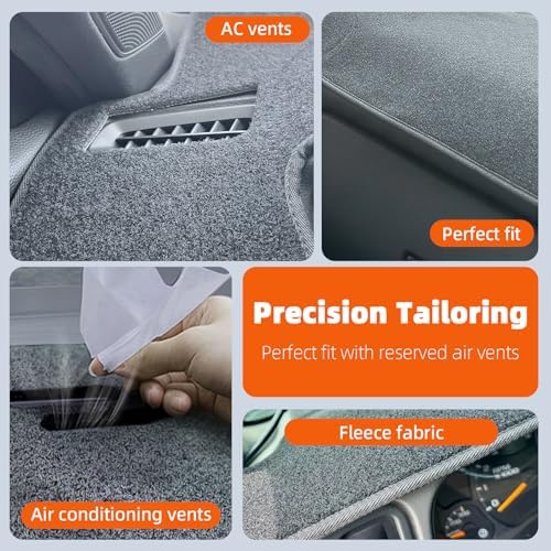 Dashboard Cover Dash Mat Fit for to-yota Corolla 2018-2014, Car Dash Board Mat - Image 5