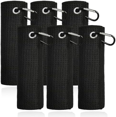 Mile High Life Microfiber Golf Towel 6 Pack Waffle by MileHighLife