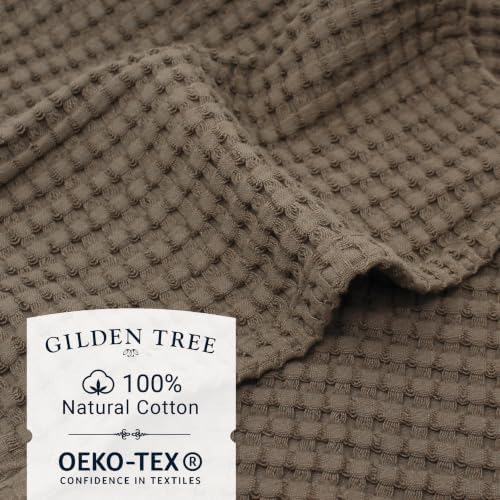 GILDEN TREE Waffle Bath Towels Wash Cloths - Image 2