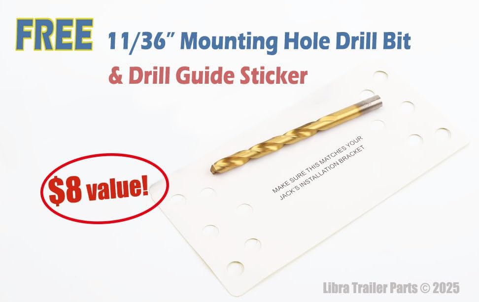 LIBRA Set 4 6000lbs 24" Camper RV Trailer Stabilizer Leveling Scissor Jacks - Image 4