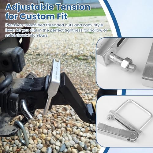 22325 Anti-Rattle Hitch Tightener Stabilizer Clamp - Image 6