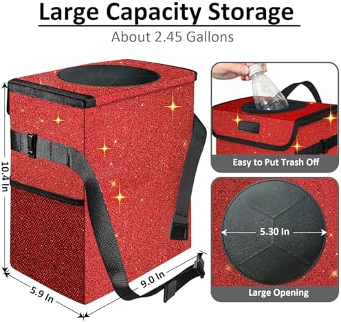 Car Trash Can, Cute Mini Trash Bag - Image 2