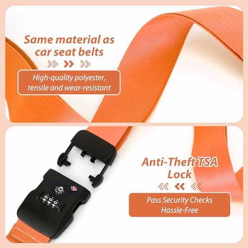 TSA Approved Luggage Straps - Image 6