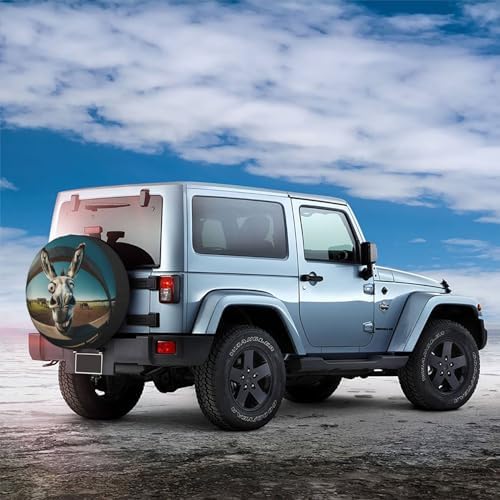 Spare tire Covers 17 inch for Trailers RV Spare tire Cover Wheel Sun Protectors - Image 3