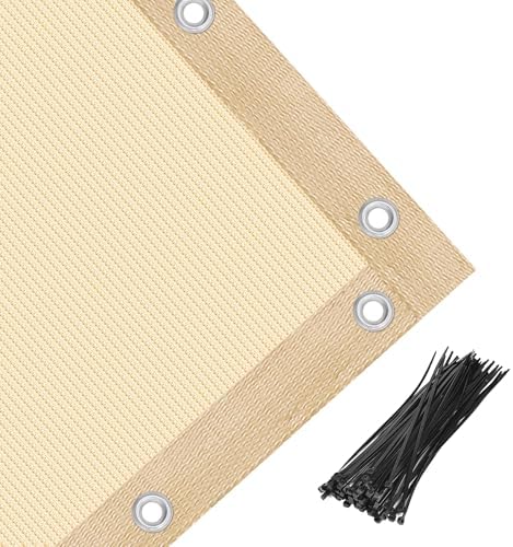 Amagenix 90% Pergola Shade Cover 4' X 24' Sun Shade Cloth - Image 6