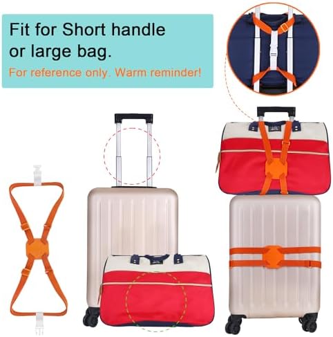 GUANJUNX Luggage Straps for suitcases, Bag Bungees Travel Accessories Belt - Image 2