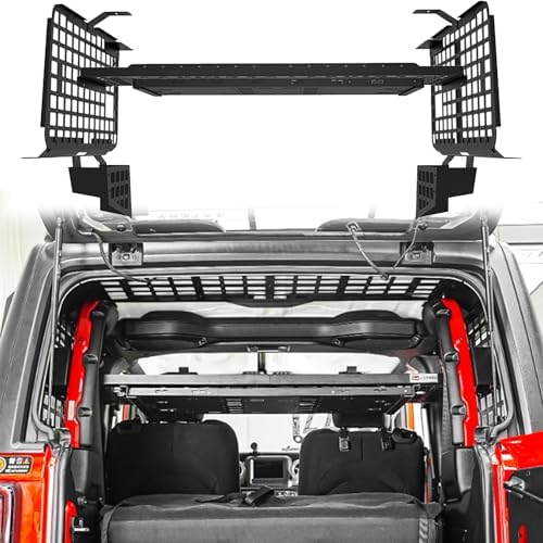 CTH for Jeep Wrangler JL 2dr 2018-2023 MOLLE Panel Cargo Organizer Storage by CTH