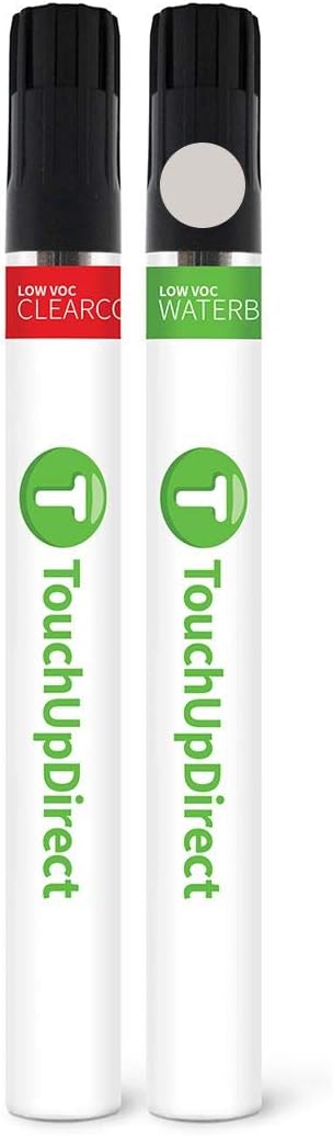 TouchUpDirect 1C8 Luner Mist Silver Metallic Compatible with Toyota Exact Match Touch Up Paint Brush - Essential Kit