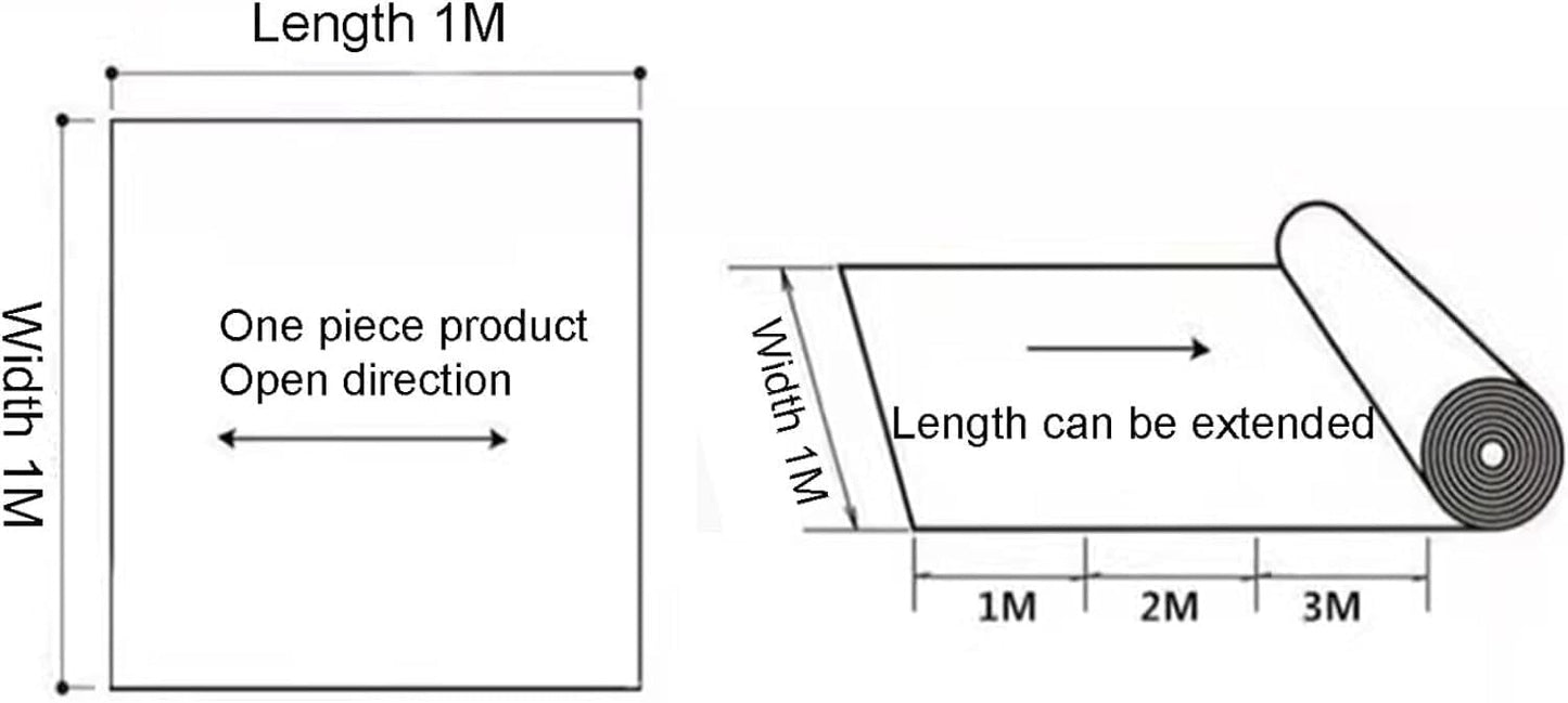 Garage Column Protector Corner Guard - Waterproof Foam for Parking Garages & Warehouses, Anti-Collision Wall Protector, Parking Assist, White, 3cm x 1m