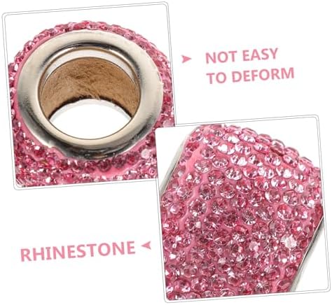 GLEAVI 2pcs Rhinestone Car Headrest Ring Decorations - Image 6