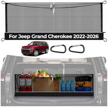 3-Layer Cargo Net for Jeep Grand Cherokee 2022-2026, Zoned Storage by MakeLifeBetter