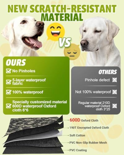 Dog Car Seat Cover, 600D Heavy Dute Car Seat Cover - Image 3