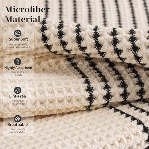 MICROFI New Microfiber Waffle Bath Towels, 2 Pieces, Fast Drying, Lint Free 430 - Image 2