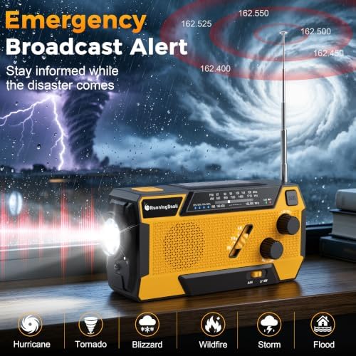 RunningSnail Hand Crank Emergency Radio - Image 3
