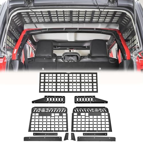ITrims Car Trunk Organizer for Jeep Wrangler JL Hard Top 4dr 2018-2025 Car by ITrims