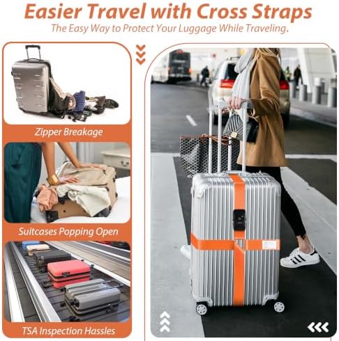 TSA Approved Luggage Straps - Image 2