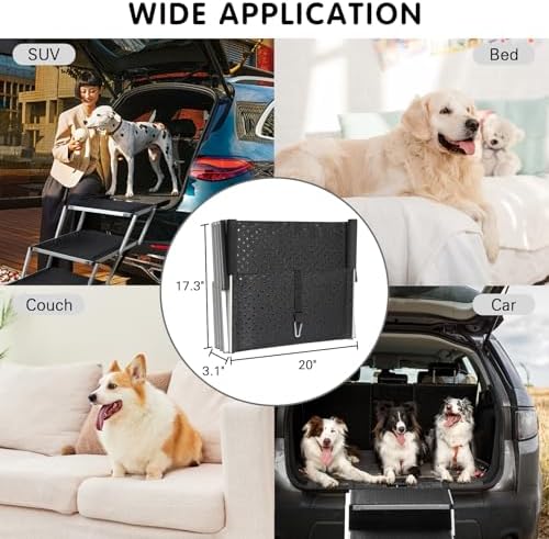 DGSL Folding Dog Stairs for Car - Image 5