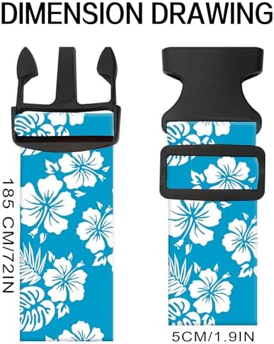 Luggage Straps for Suitcases, Adjustable Travel Belt, Durable Wide Luggage Strap - Image 2
