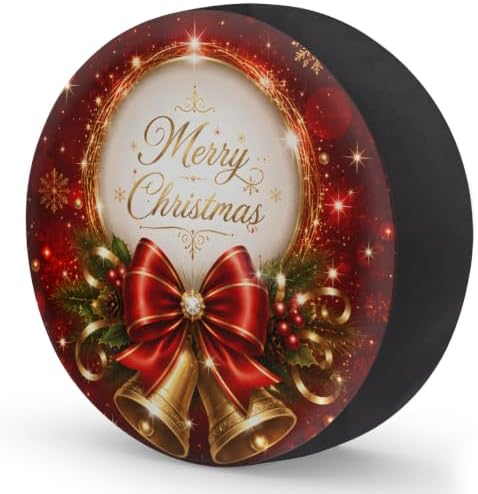 Christmas Spare Tire Cover Waterproof Dust-Proof Spare Wheel Covers - Image 2