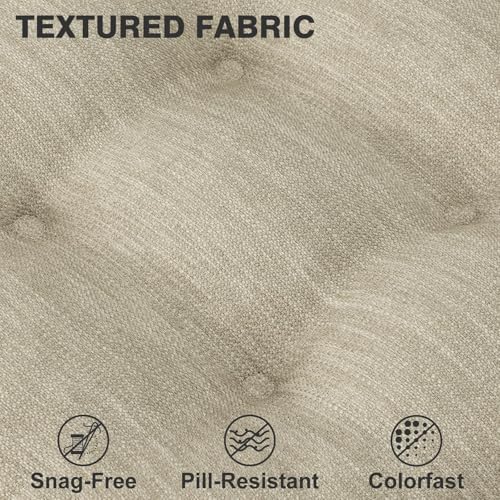Shinnwa Dining Chair Cushions Set of 2, Dual-Layer Memory Foam Kitchen Chair - Image 4