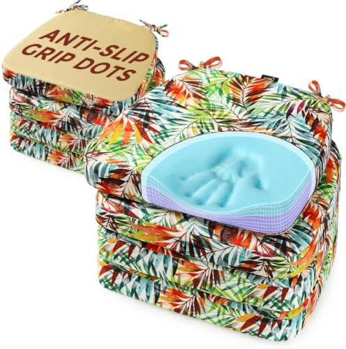 SUNROX Cooling Gel Memory Foam Chair Cushions, 2.6" Thick U-Shaped Dual-Layer by SUNROX