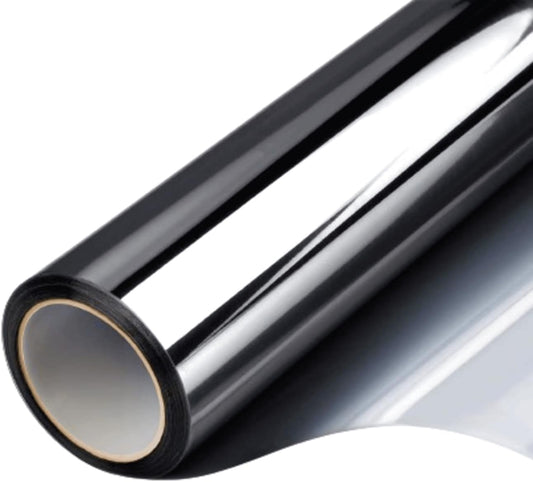 Nano Ceramic Window Tint Film for Cars - 2 Ply Scratch Resistant with Heat Control and UV/IR Rejection (50% VLT, 40inx100ft), OWFCR-10006