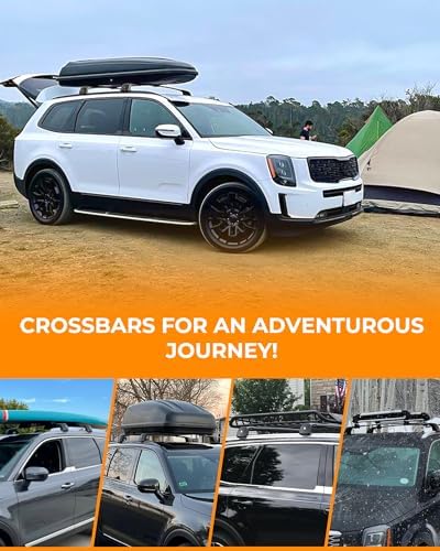 330lbs Roof Rack Cross Bars Fit - Image 5