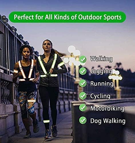 Chiwo Reflective Vest Running Gear 2Pack, High Visibility Safety Vest - Image 6