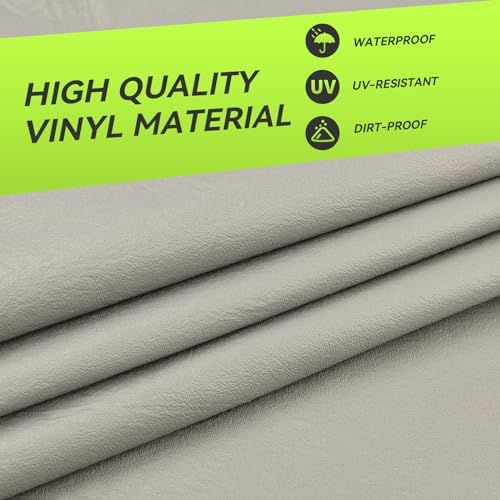 RVMATE RV Tire Covers, Dual Axle Wheel Cover, 1 Pack, Fit 30"-33" Dia. Tire - Image 5