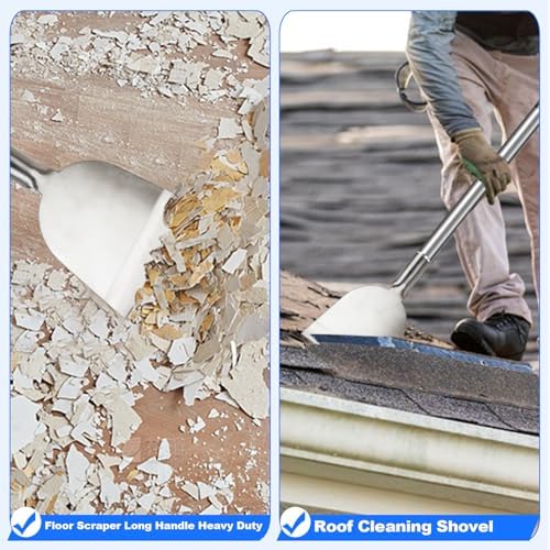 Paint Floor Scraper Tool, Wallpaper Removal, Garden Flat Shovel - Image 3
