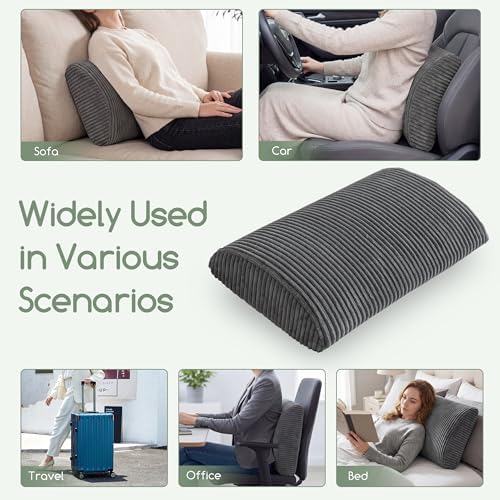 Lumbar Support Pillow for Recliner Chair/Accent Chair/Couch, Large Memory Foam - Image 5
