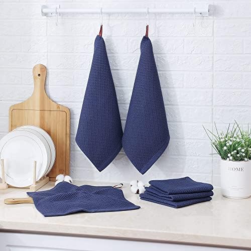 Kitinjoy 100% Cotton Waffle 8-Pack Kitchen Towels - Image 6