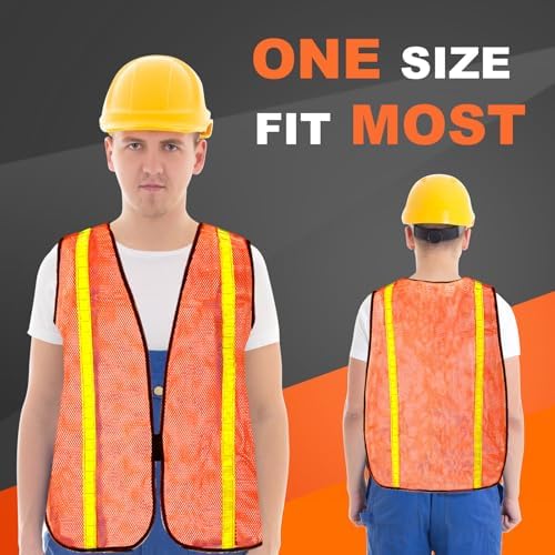 Haysandy 10 Pcs High Visibility Vest Reflective Safety Vest - Image 5