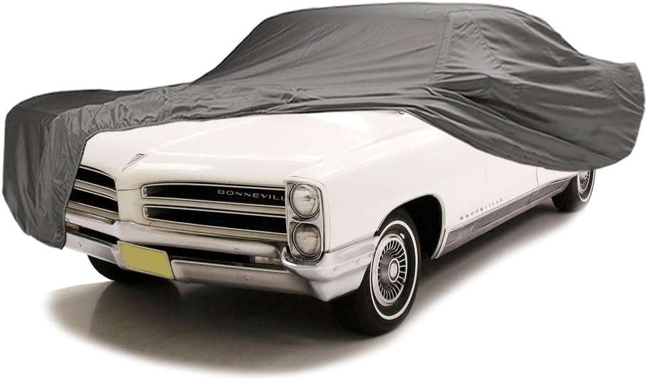 CarsCover Custom Fits for Pontiac Bonneville 1961-1964 Car Cover Ironshield Leatherette All Weatherproof Waterproof 100% Block Sun, Rain, Dust