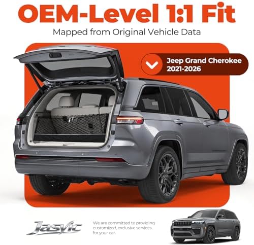 3-Layer Cargo Net for Jeep Grand Cherokee 2021-2026, Zoned Storage Netting - Image 3