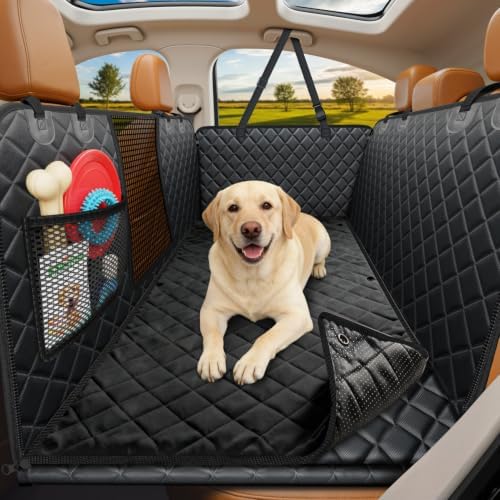 URPOWER Hard Bottom Dog Car Seat Cover, Back Seat Extender by URPOWER