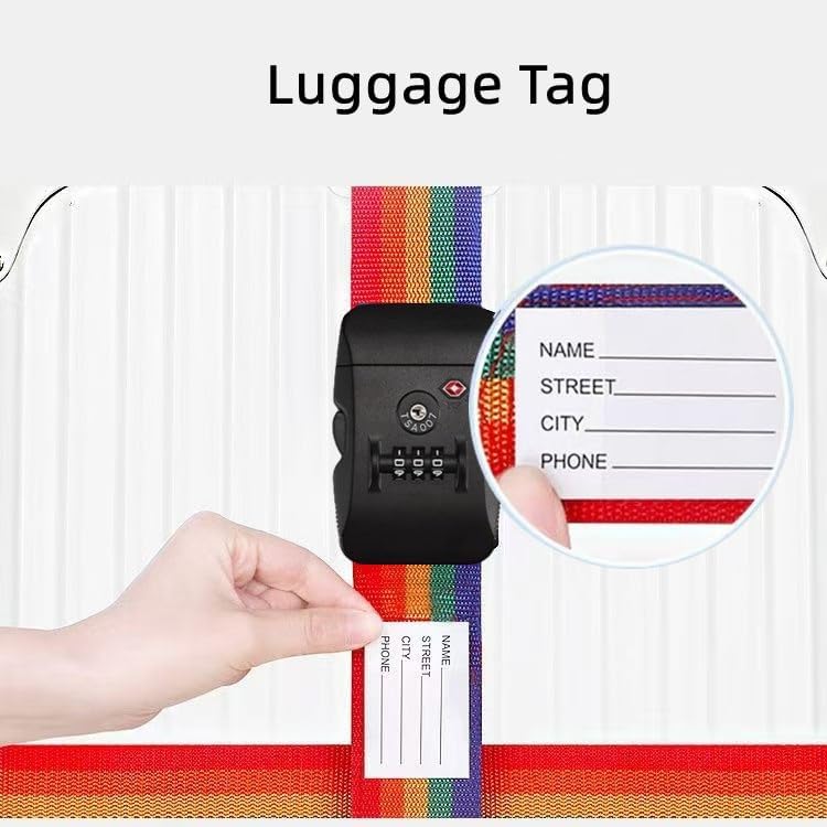Travel Luggage Strap Adjustable Suitcase Packing Belt - Image 5