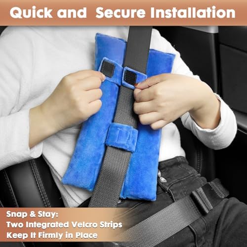 Seat Belt Pillow for Mastectomy Post-Surgery, Heart Surgery Recovery Support - Image 5