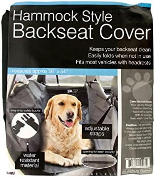 Bulk Buys Hammock Style Backseat Cover by Unknown