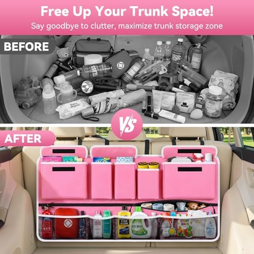 Trunk Organizer for SUV, Car Organizers and Backseat Hanging Storage - Image 3