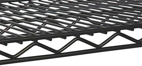 Omega 14" Deep x 48" Wide x 86" High 3 Tier Black Starter Shelving Unit