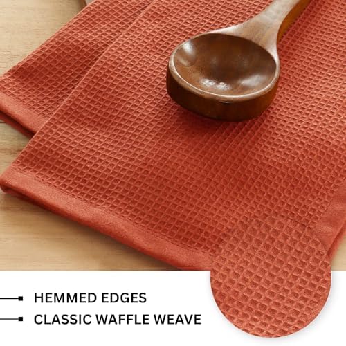 PurpleEssences Solid Kitchen Cloths, Dish Towel 15x25 Set of 4 - Image 3
