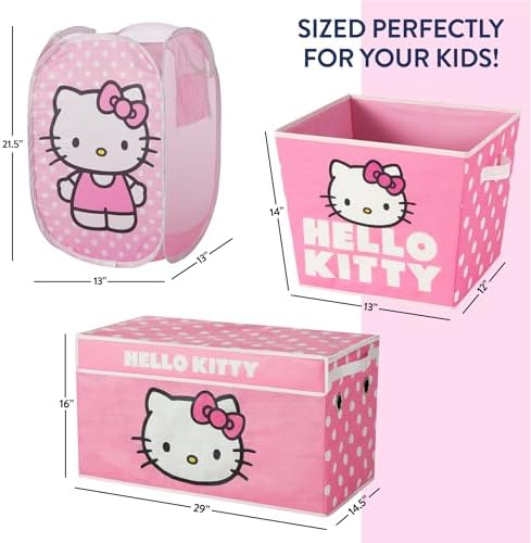 Hello Kitty 4 Piece Storage Solution Set - Image 3