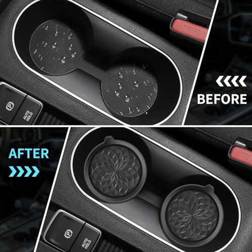 ME.FAN Car Cup Coasters Silicone Cars Coasters - Image 5