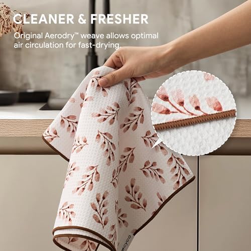 RECYCO Waffle Kitchen Towel Set of 2 - Image 5