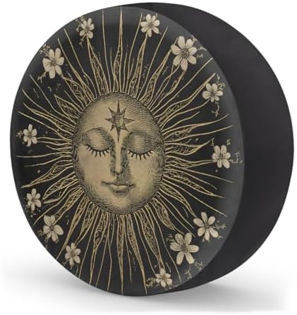 Sun Ethnic Art Spare Tire Cover Dust-Proof Wheel Protector - Image 2