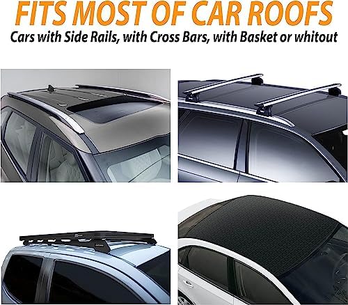 Zone Tech 21 Cubic Feet Car Rooftop Cargo Bag Carrier Soft Shell Waterproof - Image 6