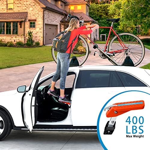 TOOENJOY 5 Gears Universal Car Door Step, Foldable Door Latch Hook - Image 6