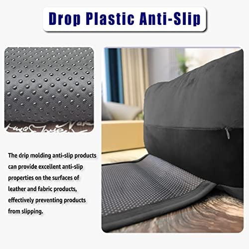 Velvet Recliner Headrest Pillow, Non-Slip Neck Support - Image 3