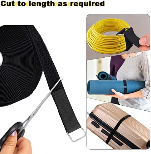YMCRLUX 1"x32ft Hook and Loop Straps - Image 2